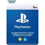 PlayStation Store dárková karta 4000 Kč – Zboží Mobilmania