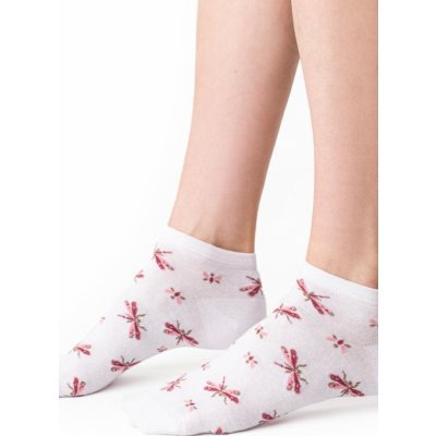 Dámské ponožky Summer Socks 114 Bílá – Zboží Mobilmania