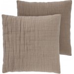 Livarno mušelín 2 ks hnědá 50 x 60 cm – Sleviste.cz