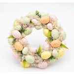 DECOLED Velikonoční věnec, 30 x 8 cm, plný vajíček – Zboží Dáma