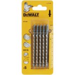 DeWALT DT2164 Pilové plátky pro rychlé, přímé řezy ve dřevě, dřevotřísce, překližce, vrstvených dřevotřískách a plastech do tloušťky 60 mm, 100 mm, 5 ks (T101D) – Hledejceny.cz