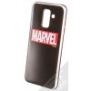 Pouzdro a kryt na mobilní telefon Samsung Pouzdro Marvel Logo 002 TPU ochranné silikonové s motivem Samsung Galaxy A6 Plus 2018 černé