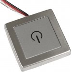 T-LED Dotykový stmívač 12/24V stříbrný 06717 – HobbyKompas.cz