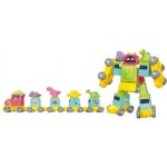 KIDS WORLD MALÝ KUTIL 2 v 1 Vláček s dinosaury a robot šroubovací stavebnice – Zboží Živě