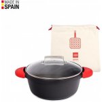 Hrnec s poklicí 24 cm + silikon.chňapky + pytlík 4141/25 – Sleviste.cz