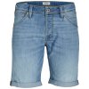 Pánské kraťasy a šortky Jack & Jones pánské kraťasy JJIRICK Regular Fit 12229261 Blue Denim