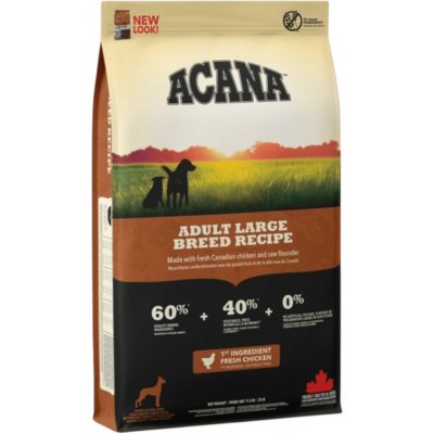 Acana Heritage Adult Large Breed Chicken 11,4 kg – Hledejceny.cz