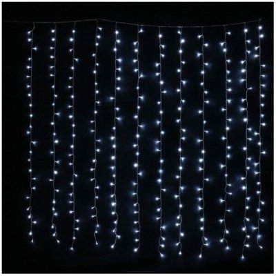 LED světelná clona Christmas Touch, 4 m, studená bílá – Hledejceny.cz