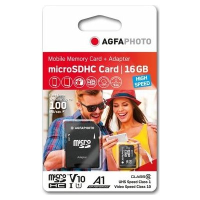 AgfaPhoto microSDHC 16 GB 10580 – Hledejceny.cz