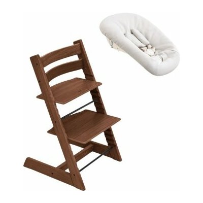 Stokke Tripp Trapp + Newborn set Warm Brown/Vanilla – Hledejceny.cz