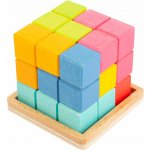 Small Foot Dřevěný 3D hlavolam – Zbozi.Blesk.cz