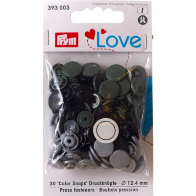 Patentky Prym Love kulaté - šedé mix – Hledejceny.cz