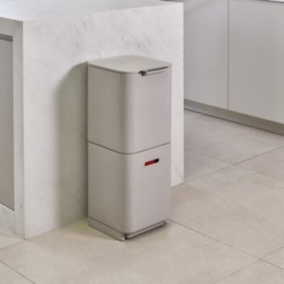 JOSEPH JOSEPH Smart Waste Totem Compact šedý 40 l (30064) nerezový koš na třídění odpadu – Zboží Mobilmania