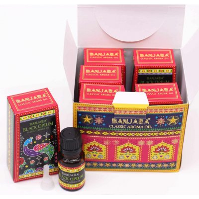 Banjara Indický Vonný Olej Černé Ópium 10 ml – Hledejceny.cz