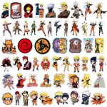 Set 50 samolepek Naruto (2) (Samolepky Naruto) – Zboží Živě