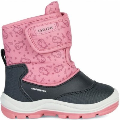Geox FLANFIL GIRL Růžová Černá Bílá – Sleviste.cz