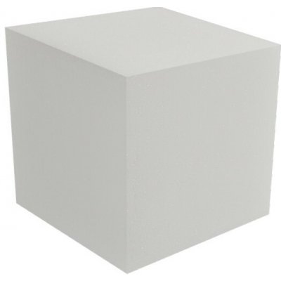 ProPur Molitanová kostka 15 x 15 x 15 cm, bílá – Zboží Mobilmania