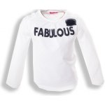 Bílé dívčí tričko s nápisem – Sleviste.cz