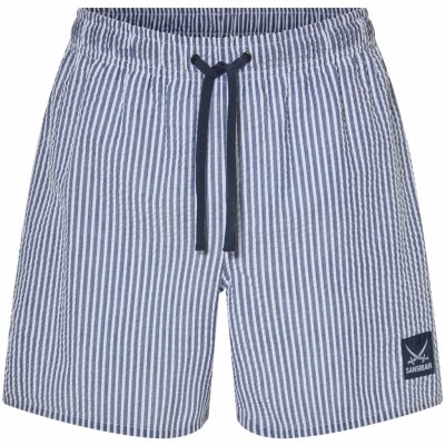 Sansibar pánské plavkové šortky s kapsou na klíče modro bílé – Sleviste.cz