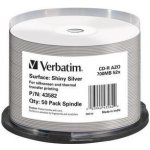 Verbatim CD-R 700MB 52x, Super AZO, spindle, 50ks (43343) – Zboží Živě