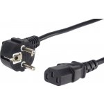 PREMIUMCORD napájecí kabel 230V 2m úhlový 90st, kpsp2-90, 2m – Zboží Živě