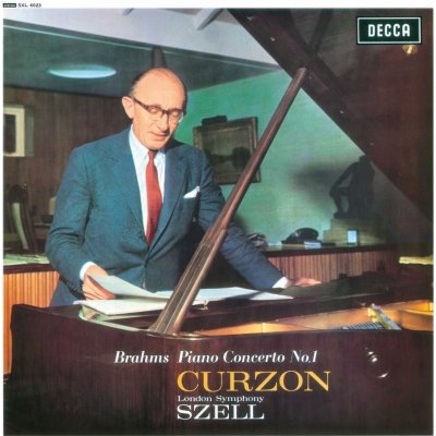Johannes Brahms, Clifford Curzon, George Szell - The London Symphony Orchestra - Piano Concerto No. 1 in D Minor Op. 15 - LP – Zbozi.Blesk.cz