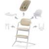Jídelní židlička Cybex LEMO 4v1 SET Sand White 2023
