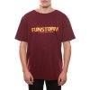 Pánské Tričko Funstorm IDENTITY 49 Claret