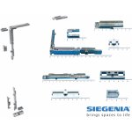 Siegenia Základní sada uzavírání ALU 5200 MMVS0250-100030 – Zboží Mobilmania