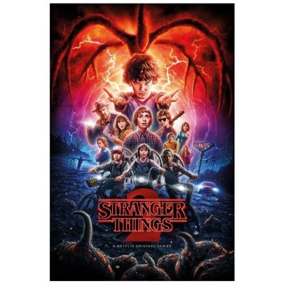 Plakát, Obraz - Stranger Things - One Sheet Season 2, (61 x 91,5 cm) – Hledejceny.cz