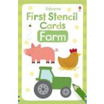 Usborne - First Stencil Cards: Farm – Zbozi.Blesk.cz