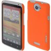 Pouzdro a kryt na mobilní telefon Pouzdro Coby Exclusive HTC One X oranžové