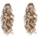 Kudrnatý clip in maxi set 53cm pravé lidské vlasy – REMY 200g PLATINA/SVĚTLE HNĚDÁ – Sleviste.cz