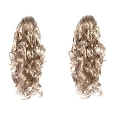 Kudrnatý clip in maxi set 53cm pravé lidské vlasy – REMY 200g PLATINA/SVĚTLE HNĚDÁ – Sleviste.cz