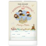 Nástěnný Rodinný plánovací Harry Potter 33 x 46 cm 2027 – Zboží Mobilmania