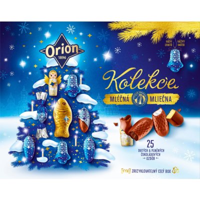 Orion Vánoční kolekce rodinná mléčná 347 g – Zboží Dáma
