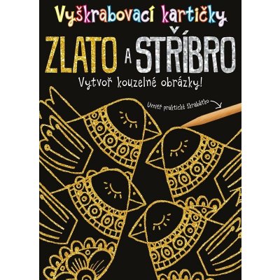 Vyškrabovací kartičky Zlato a stříbro Kolektiv – Zboží Dáma