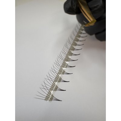 Luxury Lashes 6D Řasy Premium LINE v hotovém vějířku 1 000 Ks Zakřivení umělých řas: D, Délka umělých řas: Mix délek 8-13 mm, Tloušťka řas: 007 – Zbozi.Blesk.cz