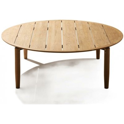 Roda Teakový jídelní stůl Levante, kulatý 221x75 cm – Hledejceny.cz