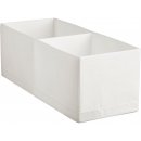 IKEA Stuk Box s přihrádkami 20x51x18 cm bílý