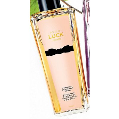 Avon Luck tělový sprej 75 ml – Zboží Mobilmania