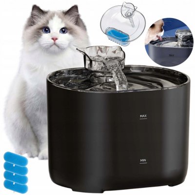 Pet Fountain Napáječka s fontánou plast 2400 ml – Zboží Dáma