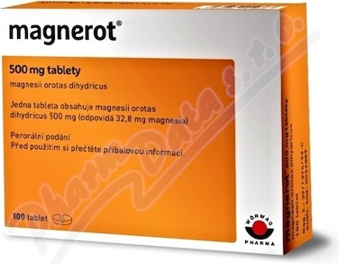 MAGNEROT POR 500MG TBL NOB 100 I