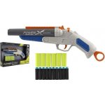 Teddies Pistole/Brokovnice na pěnové náboje plast 38cm + pěnové náboje 10ks v krabici 40x26x6cm – Zbozi.Blesk.cz