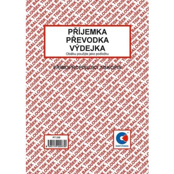 Baloušek Tisk PT235 Příjemka, Převodka, Výdejka A5