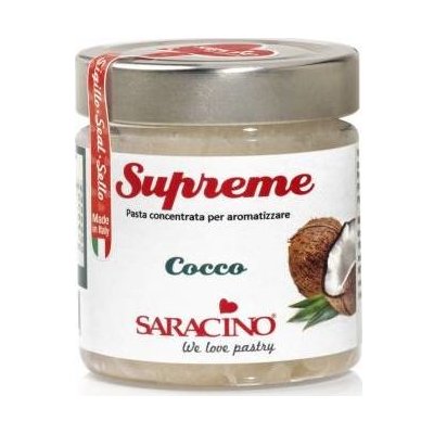 Saracino Supreme ochucovací pasta Coconut - Kokos 200 g – Zbozi.Blesk.cz