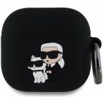 Karl Lagerfeld 3D Logo NFT Karl and Choupette Silikonové Pouzdro pro AirPods 4 KLA4RUNKC – Hledejceny.cz