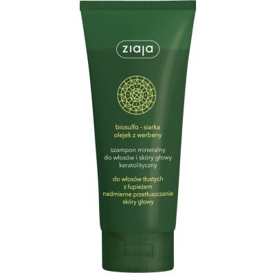 Ziaja Mineral Anti-Dandruff šampon proti lupům s olejem z verbeny 200 ml – Zbozi.Blesk.cz