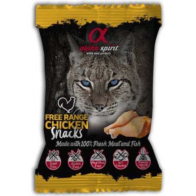 Alpha Spirit Free range Chicken Snacks 50 g – Zbozi.Blesk.cz