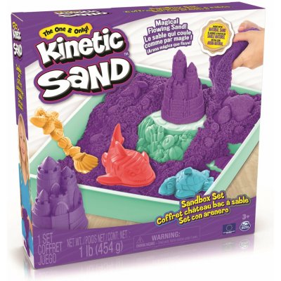 Spin Master Kinetic Sand Box set fialová 450 g – Hledejceny.cz
